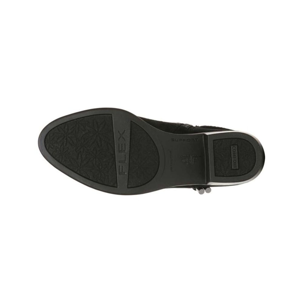 LIFE STRIDE VELOCITY Womens Black Andrea Round Toe Block Heel Booties 5.5 M - Picture 4 of 4